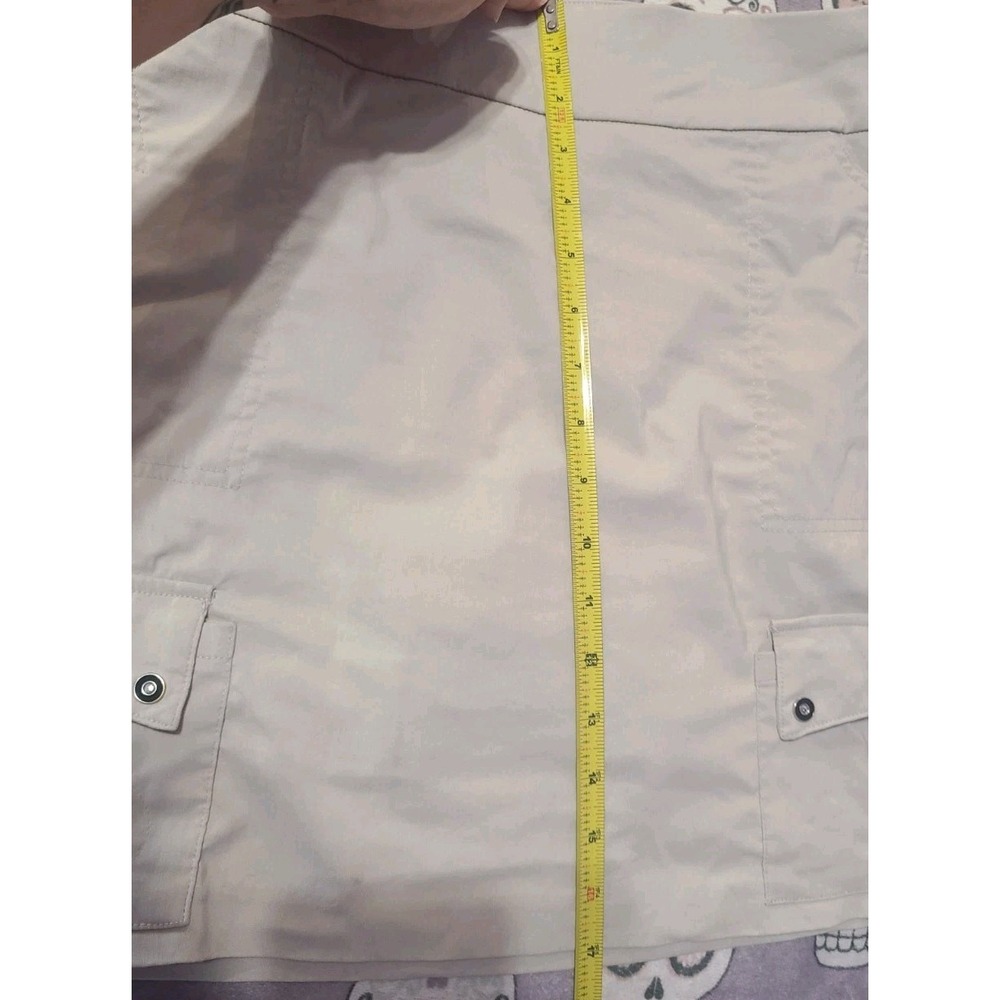 Jamie Sadock Womens Beige Pull On Golf Tennis Stretch Skort Sz 8 - Picture 9 of 9